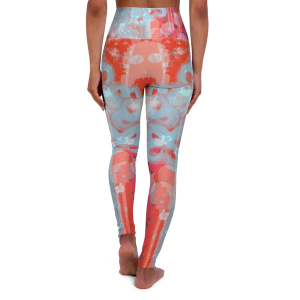 Ice Glaze 2.0 High Waisted Yoga Leggings (AOP)