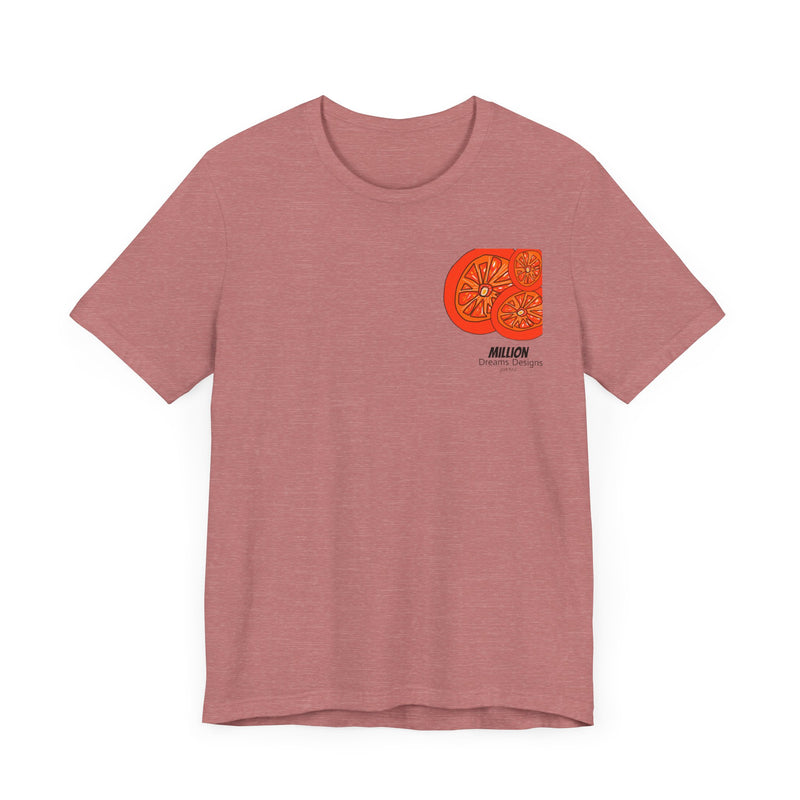 Tangie Orange Jersey Short Sleeve Tee