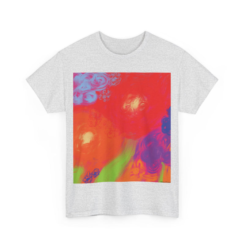 Floral Breeze  Unisex Heavy Cotton Tee