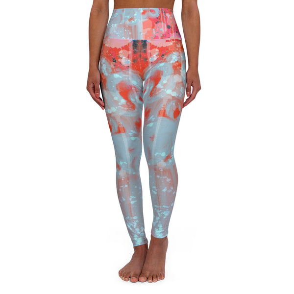 Ice Glaze 2.0 High Waisted Yoga Leggings (AOP)