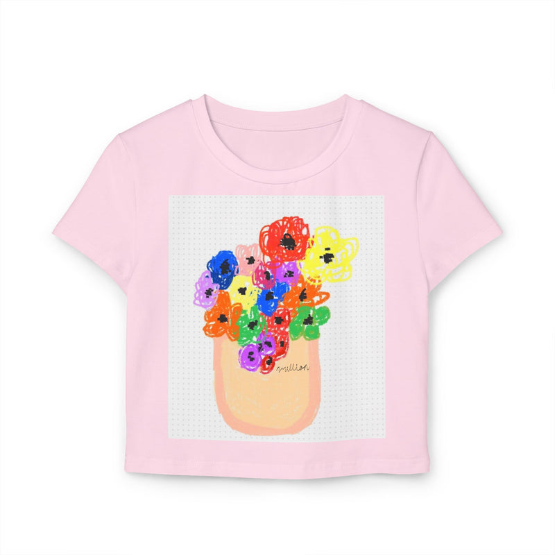 Flower Pot Women's Baby Tee