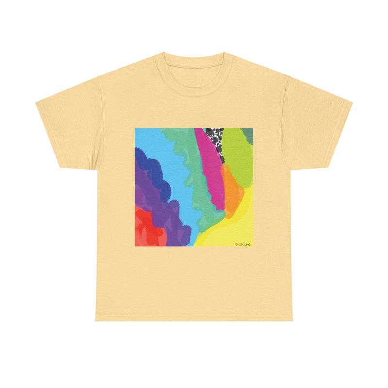 Color Print Unisex Heavy Cotton Tee