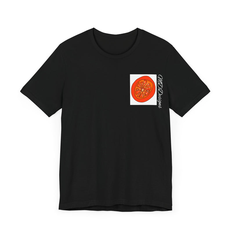 Tangie Orange Unisex Jersey Short Sleeve Tee