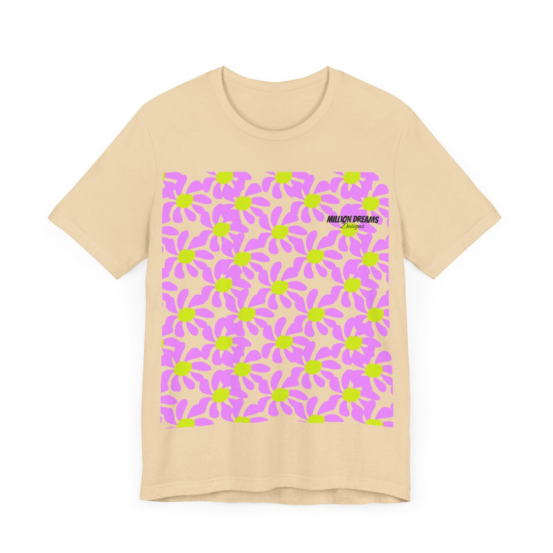 Lavender Petals Unisex Jersey Short Sleeve Tee