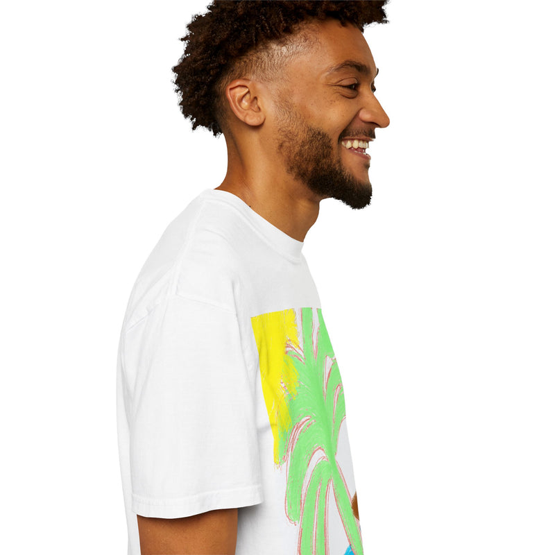 Ocean View Unisex Garment-Dyed T-shirt