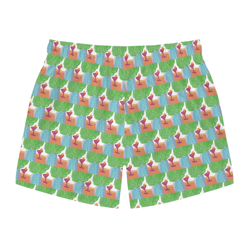 Casual Dining Swim Trunks (AOP)