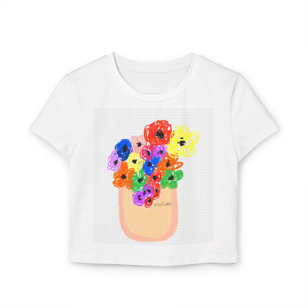 Flower Pot Women's Baby Tee