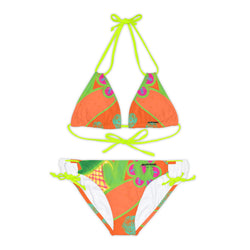 Neon Beach Vibes Bikini  (AOP)