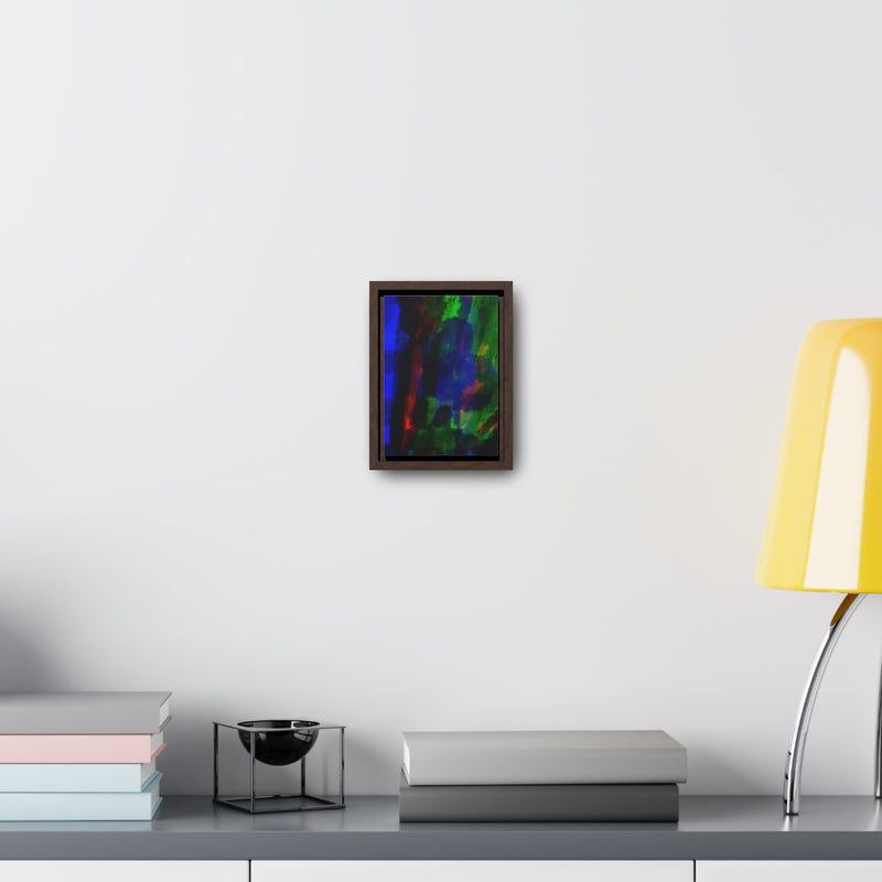 Watercolor Hue Gallery Canvas Wraps, Vertical Frame