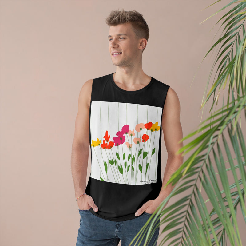 Freestyle flowers Unisex Barnard Tank