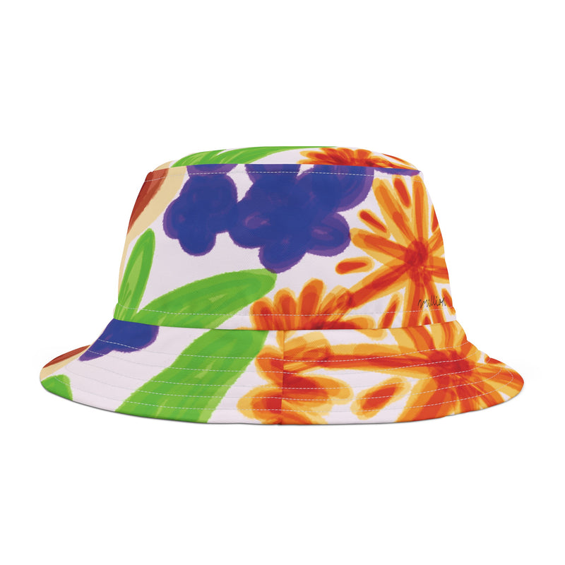 Floral Bold Bucket Hat (AOP)