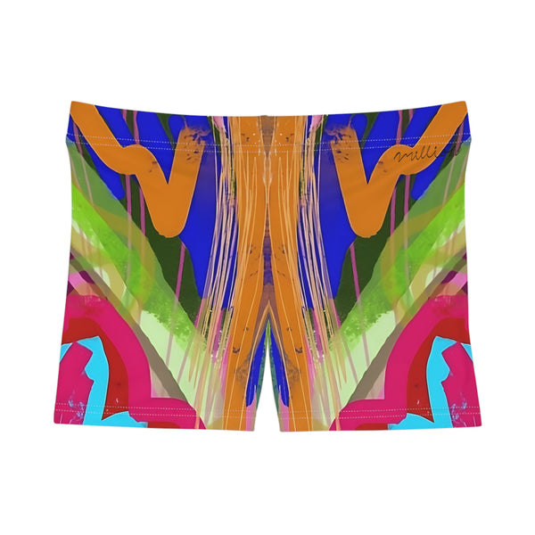 Abstract Frenzy Print Women's Shorts (AOP)