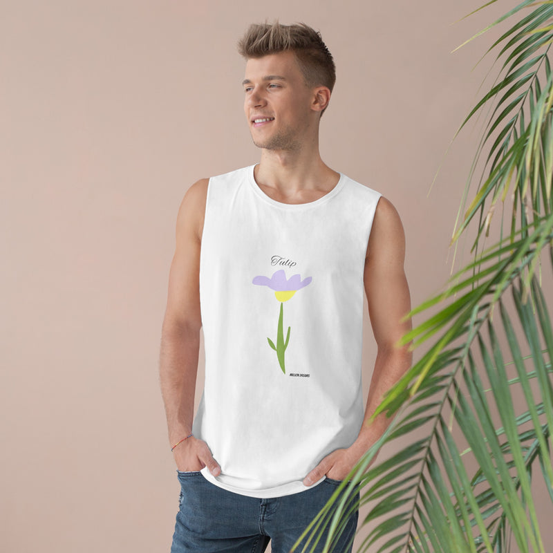 Pastel Tulip Unisex Barnard Tank