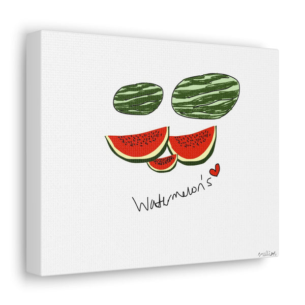 Watermelons Canvas Gallery Wraps