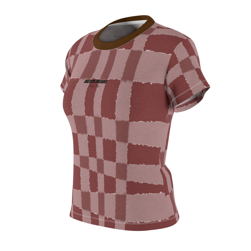 Chocolate Cubes Women's Cut & Sew Tee (AOP)