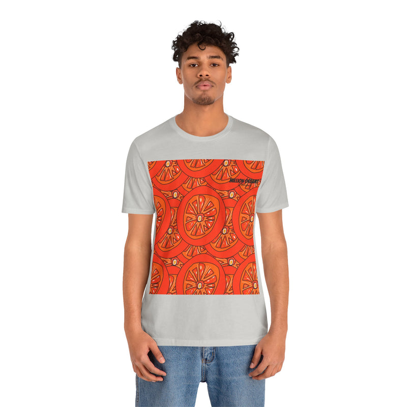 Tangie Orange Unisex Jersey Short Sleeve Tee