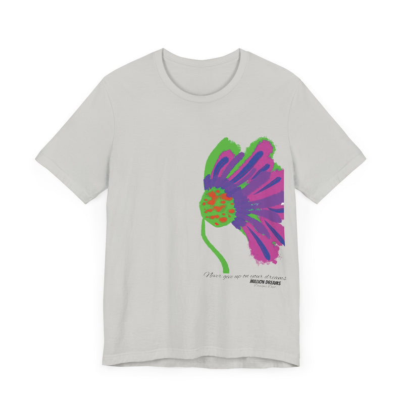 Edge flower Jersey Short Sleeve Tee