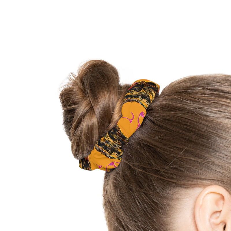 Face Graphic Scrunchie