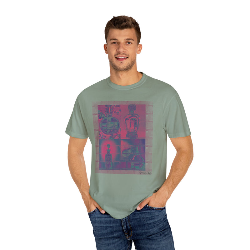 Classic Bottles Unisex Garment-Dyed T-shirt