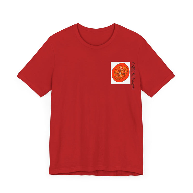 Tangie Orange Unisex Jersey Short Sleeve Tee