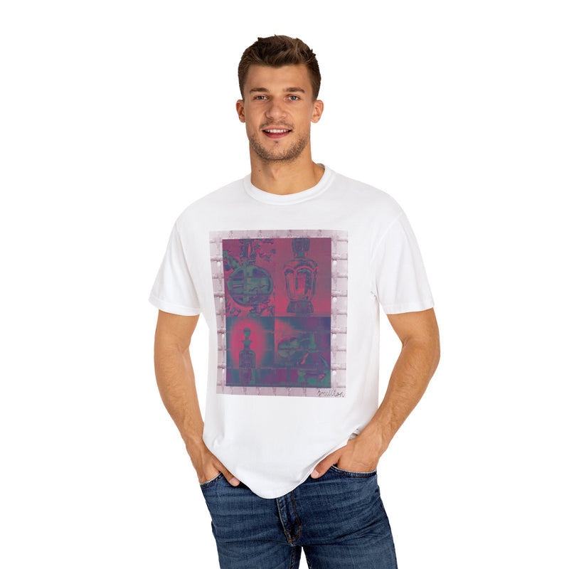 Classic Bottles Unisex Garment-Dyed T-shirt