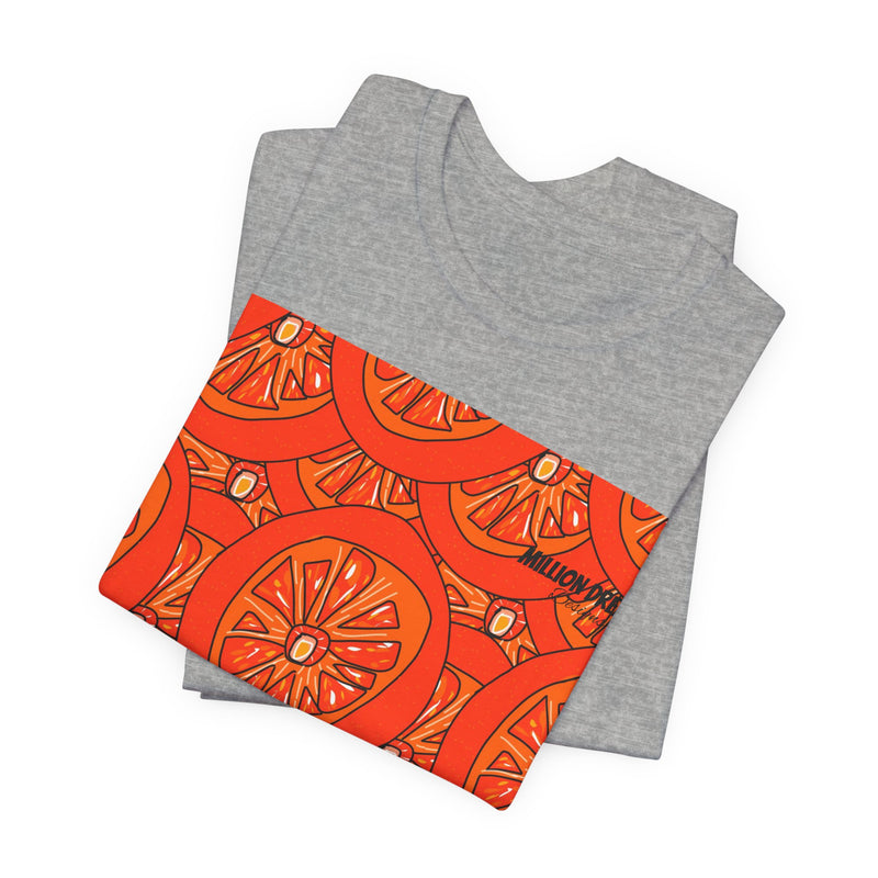 Tangie Orange Unisex Jersey Short Sleeve Tee