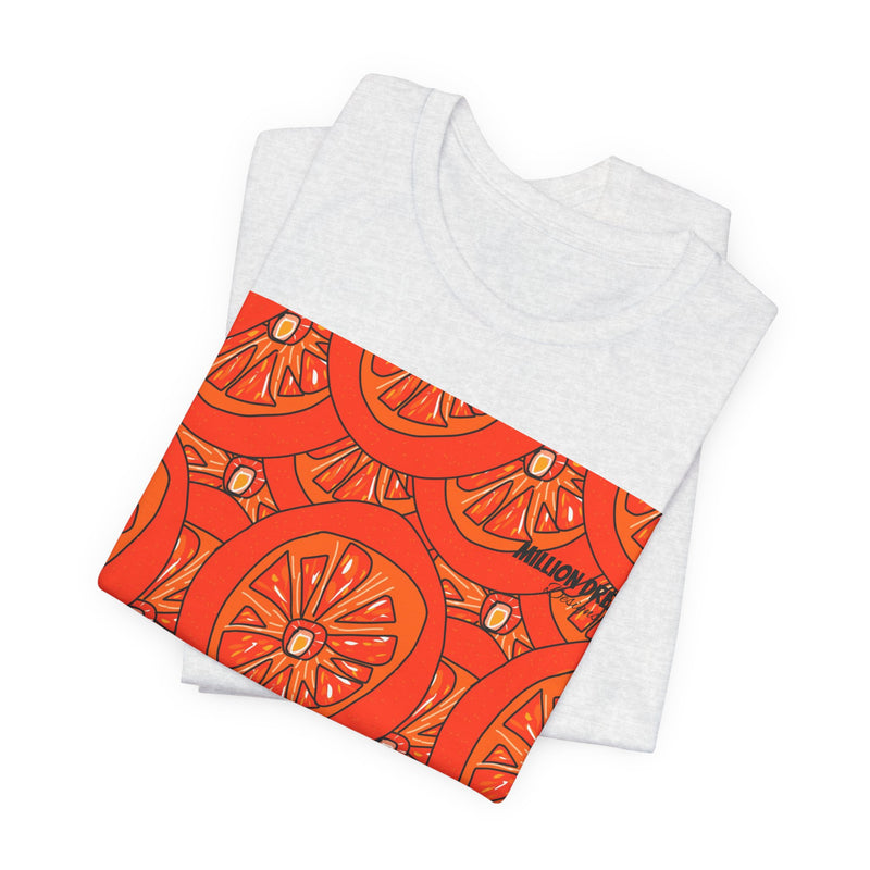 Tangie Orange Unisex Jersey Short Sleeve Tee