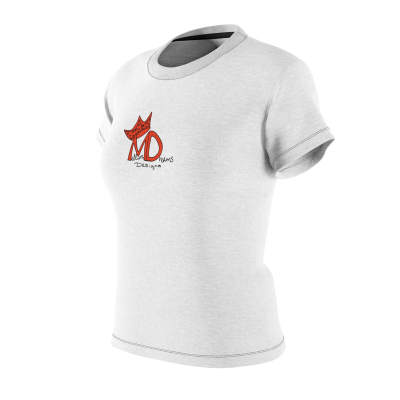 MDD Orange Logo   Women's Cut & Sew Tee (AOP)