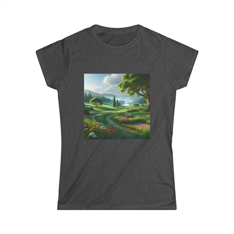 Landscape View Women's Softstyle Tee