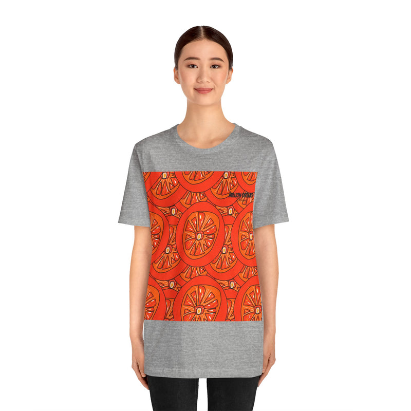 Tangie Orange Unisex Jersey Short Sleeve Tee