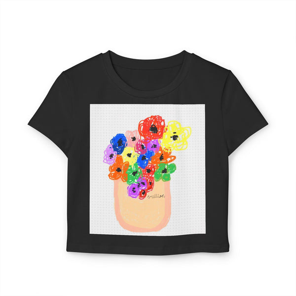 Flower Pot Women's Baby Tee