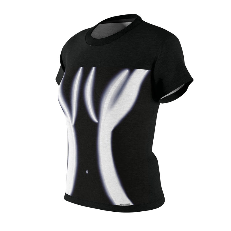 Glowing Curves  Women's Cut & Sew Tee (AOP)