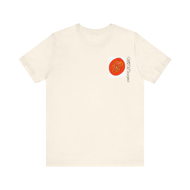 Tangie Orange Unisex Jersey Short Sleeve Tee