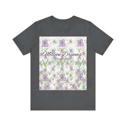 Lavender flowers Jersey  Short Sleeve Tee