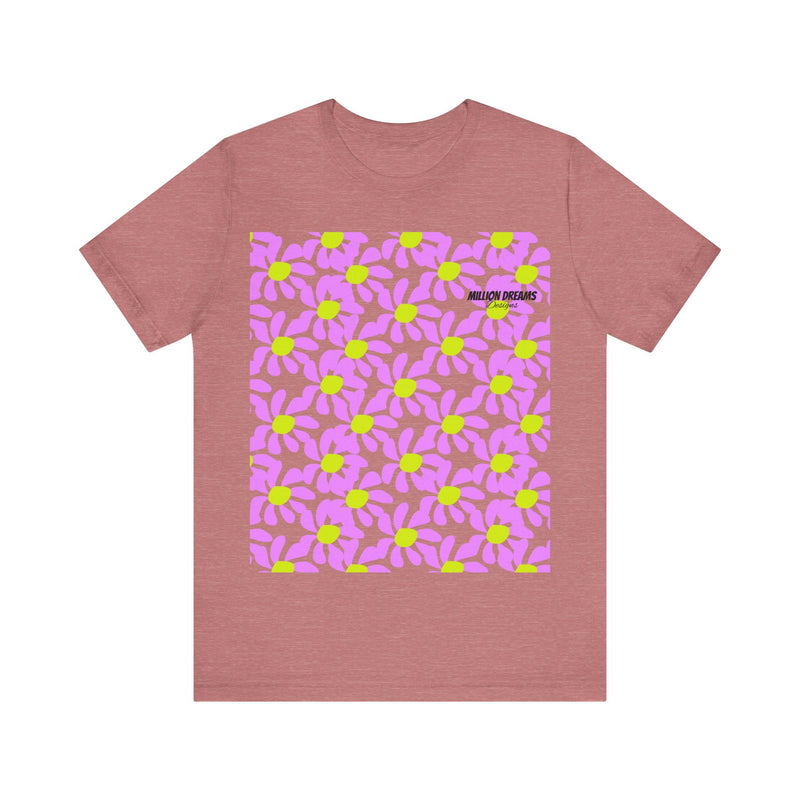 Lavender Petals Unisex Jersey Short Sleeve Tee