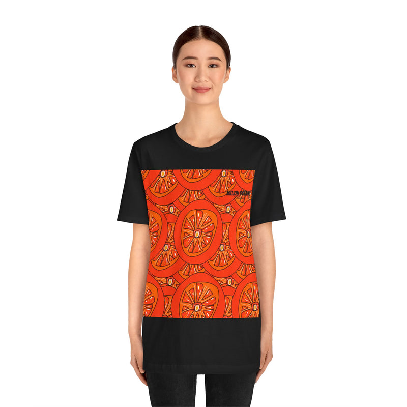 Tangie Orange Unisex Jersey Short Sleeve Tee