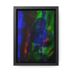 Watercolor Hue Gallery Canvas Wraps, Vertical Frame