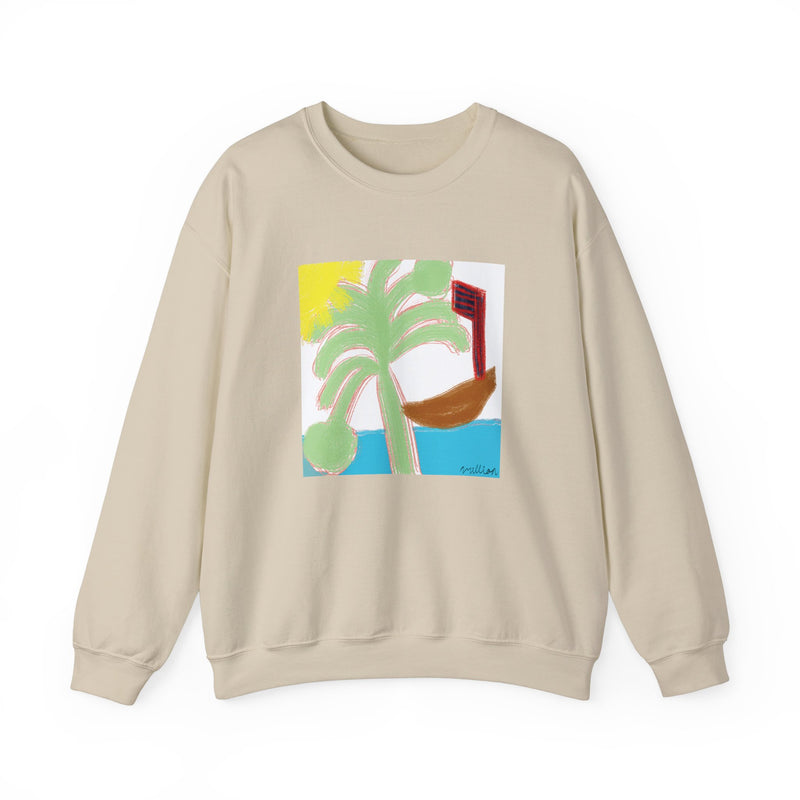 Ocean View  Heavy Blend™ Crewneck Sweatshirt