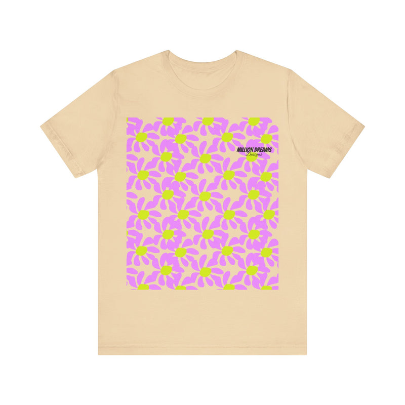 Lavender Petals Unisex Jersey Short Sleeve Tee