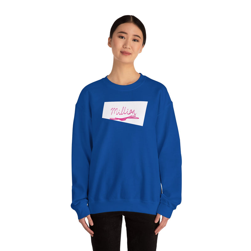 Million Brand Unisex Heavy Blend™ Crewneck Sweatshirt