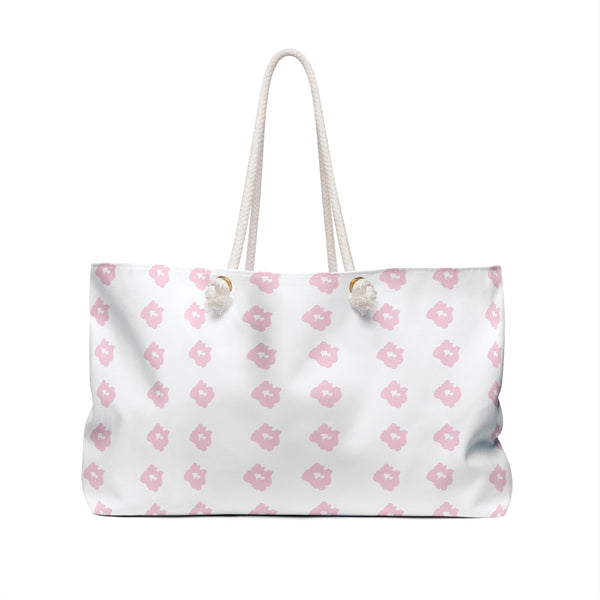 Flower Blush Weekender Bag