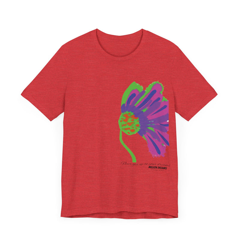 Edge flower Jersey Short Sleeve Tee