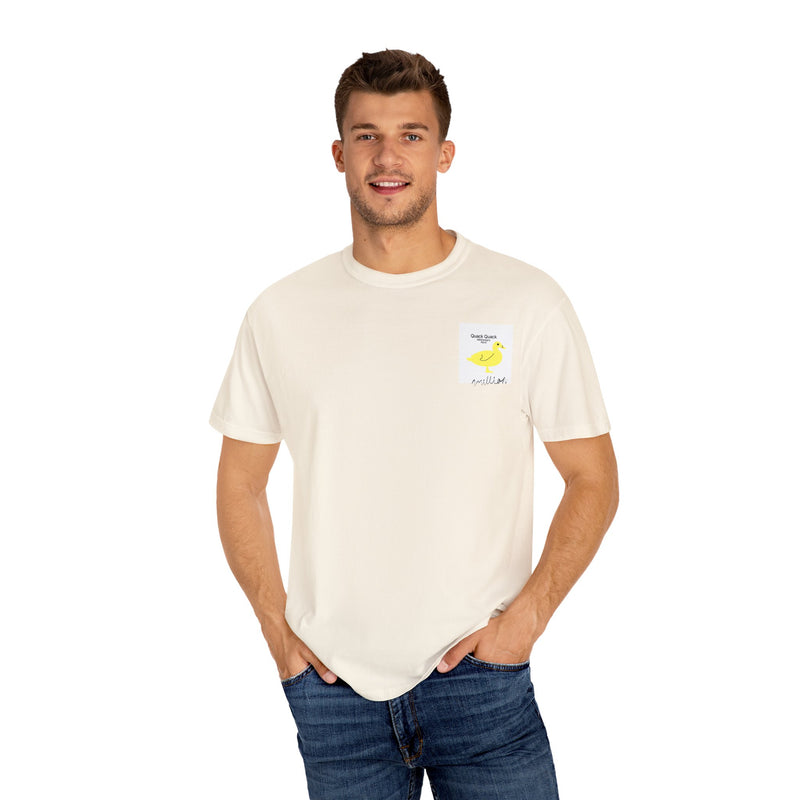 Quacking Duck Unisex Garment-Dyed T-shirt