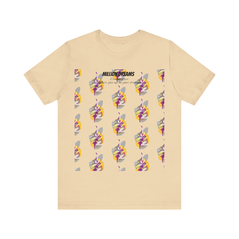 Swirl Print Jersey Short Sleeve Tee