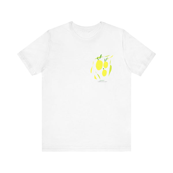 Lemon Yellow Unisex Jersey Short Sleeve Tee