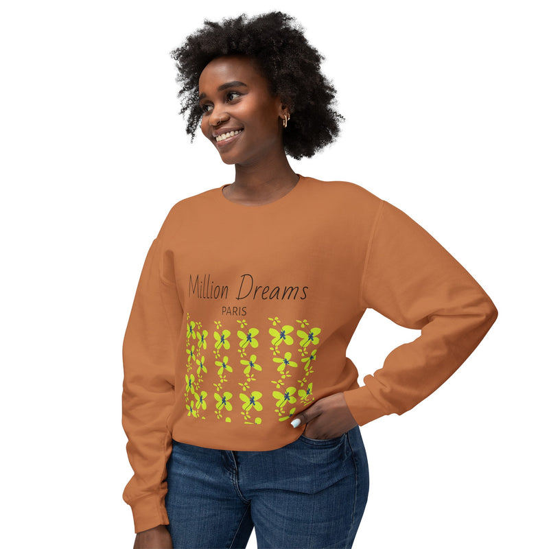 plant figs 2 Unisex Lightweight Crewneck Sweatshirt