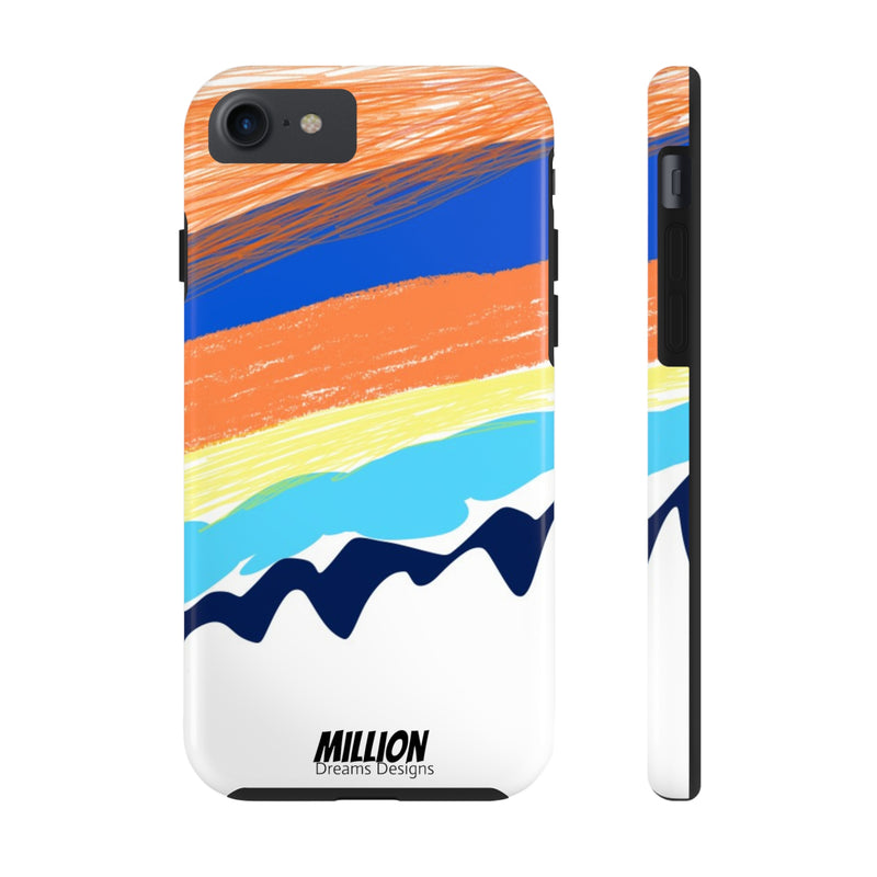 Color Sketch Lines Tough Phone Case