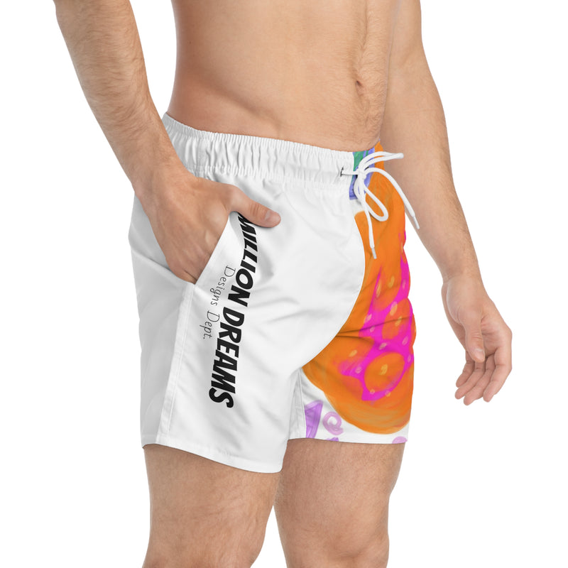 Paint Garden  Swim Trunks (AOP)