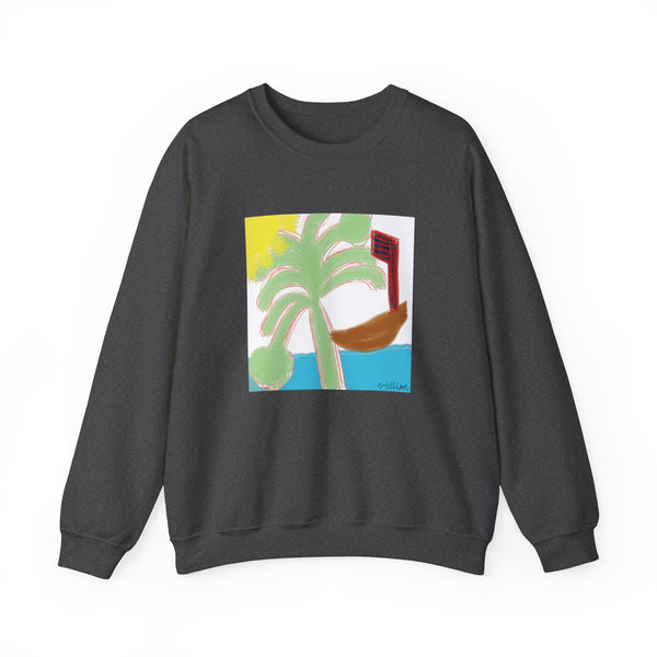 Ocean View  Heavy Blend™ Crewneck Sweatshirt