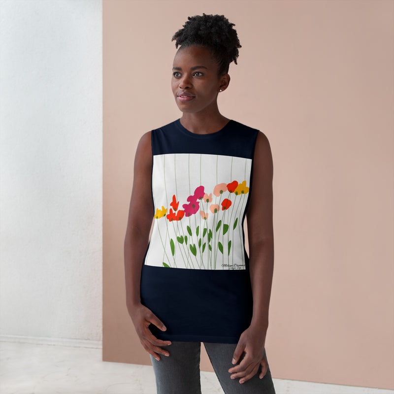 Freestyle flowers Unisex Barnard Tank